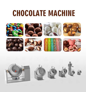 Máquina LST Multifuncional para Fazer Chocolate, Revestidora de Doces de Açúcar e Amendoim, Máquina de Revestimento e Polimento de Chocolate e Nozes - Product Image 4