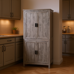 <b>Kitchen</b> <b>Storage</b> Cabinet D0100XTNRYW Rustic Style 12 In Depth 10 In Height For <b>Kitchen</b> Use - Product Image 2