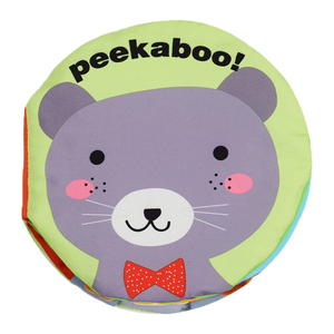 <span class=keywords><strong>Livre</strong></span> interactif en tissu pour bébé avec tête de <span class=keywords><strong>chiot</strong></span> 3D sensoriel interactif pour le temps de jeu - Product Image 6