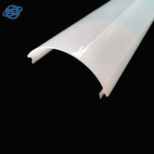 कस्टम स्ट्रिप्ड लैम्प्शेड ऐक्रेलिक लैंप डिफ्यूज़र कवर प्रोफाइल के लिए रैखिक एलईडी लाइट pmma पीसी पॉलीकार्बोनेट ऑप्टिकल प्रकाश छाया - Product Image 5