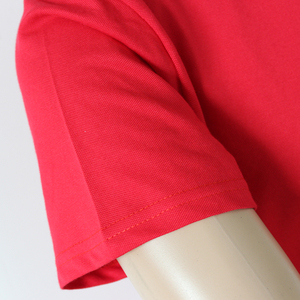<span class=keywords><strong>Polo</strong></span> publicitaire en coton à maille nid d'abeille avec logo brodé personnalisé à prix avantageux - Product Image 4