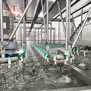 Sistema de matadero automático Aves de Corral Pato Ganso Broiler Pollo Deshuesado Línea Matanza Equipo <span class=keywords><strong>Planta</strong></span> de procesamiento - Product Image 4