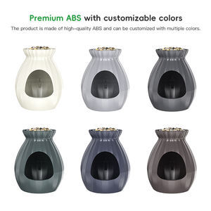 Grote, comfortabele orthopedische honden- en kattenmand van kunststof met bloempotdesign voor kleine dieren, moderne woondecoratie - Product Image 6