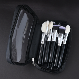 Thấp Moq Xách Tay Vegan 15Pcs <span class=keywords><strong>Make</strong></span> <span class=keywords><strong>Up</strong></span> Bàn Chải Thiết Lập Tùy Chỉnh Bột Nền Tảng Mắt Bàn Chải Trang Điểm Bàn Chải <span class=keywords><strong>Kit</strong></span> Với Túi - Product Image 4
