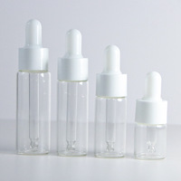 Botol Pipet Kaca Mini Grosir untuk Sampel 5ml10ml15ml20ml, Botol Parfum Minyak, Pipet Serum, Kemasan Sub-botol, Sablon