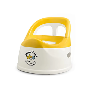 Chaise de toilette portable en plastique pour enfants avec protection anti-éclaboussures et motif de dessin animé - Product Image 3