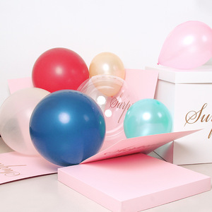 2023 <b>Large</b> Explosion <b>Gift</b> <b>Box</b> Baby Shower Balloon <b>Box</b> Surprise <b>Box</b> With Lid for Birthday Christmas Valentine's Day Engagement - Product Image 2