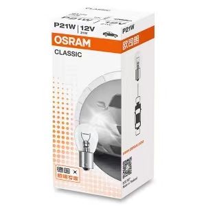 <span class=keywords><strong>OSRAM</strong></span> หลอดไฟสัญญาณเดิม P21 W21/5W/5W PY21W สำหรับไฟท้ายหลังรถยนต์ - Product Image 2