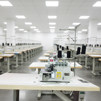Machine à coudre surjeteuse industrielle à quatre fils RNEX4-4 d'équipement surjeteuse de vêtement en matériau mince