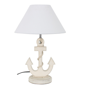 Lampe de table <span class=keywords><strong>ancre</strong></span> de bateau pour salon chambre éclairage intérieur Style nautique lampe de bureau à côté de la lampe décor à la maison Style côtier - Product Image 1