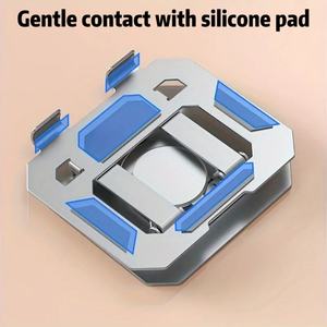 Support de tablette pliable portable simple et élégant, support universel pour téléphone et tablette en métal haut de gamme - Product Image 3