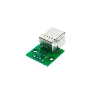 OKY3447-4 Wholesale <b>USB</b> <b>B</b> Female Socket <b>to</b> 4 Pin DIP Adapter Module PCB for Data Cable and Device Development - Product Image 2
