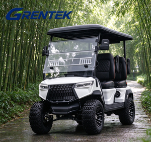 Voiturette de golf électrique de luxe, nouvelle conception, 4 places, tout-terrain, avec éclairage LED et sièges confortables - Product Image 1