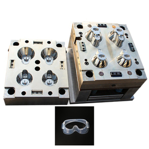 Fabrication d'outillage de moulage par injection LSR en caoutchouc de silicone liquide pour des lunettes de sécurité - Product Image 1