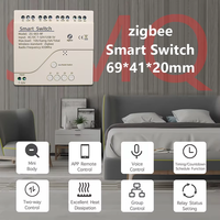 Nouveau module d'automatisation sans fil ZigBee 1/2/4 canaux DIY 7-32V 85-220V, récepteur relais intelligent avec contrôle à distance via l'application SmartLife Tuya