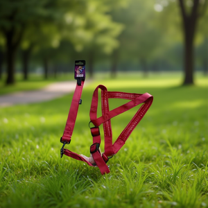 Imbracatura per Animali Domestici a Doppio Strato in Nylon con Imbottitura in Schiuma per Petto e Schiena, Vestibilità Premium e Confortevole per il Tuo Amico Peloso - Product Image 2