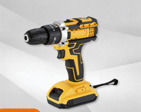 Perceuse sans fil 18+1 vitesses, 21V, avec chargeur rapide, 10mm, pour le perçage du bois, du métal et des travaux de construction