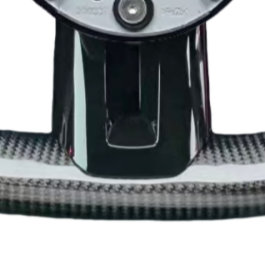 Volant en fibre de carbone adapté aux <span class=keywords><strong>Mercedes</strong></span> Benz W206 W205 W204 W222 W223 W213 W177 W463 AMG GT A45 GLS63 GLE63 SL63 G63 - Product Image 5