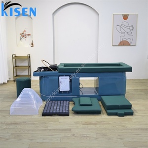 KISEN Multifunctional Hair Wash Shampoo Bed Moxibustion Bed Foot Bath Water Circulation Massage Bed for <b>Physical</b> Therapy Shop - Product Image 6
