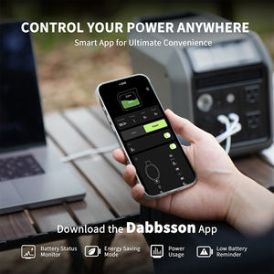 डैबसन 300w फास्ट चार्जिंग पोर्टेबल पावर स्टेशन आउटडोर सौर ऊर्जा स्टेशन पोर्टेबल जनरेटर लाइफपूल 4 बैटरी - Product Image 3