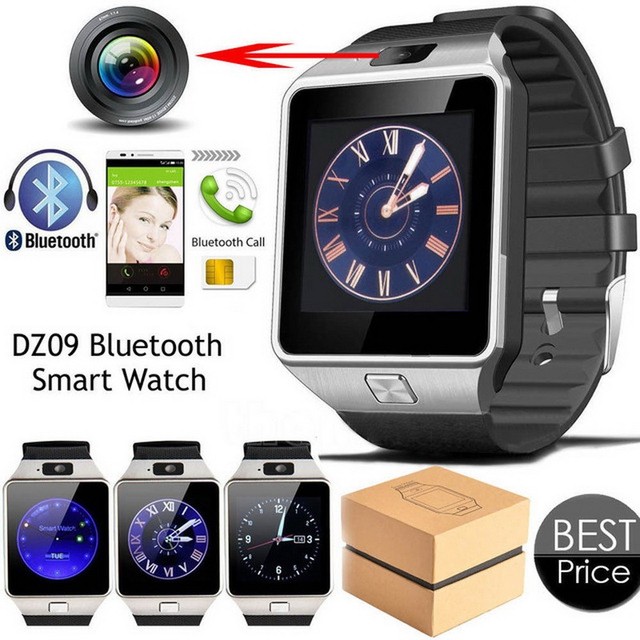 Cheap Price DZ09 Smart Watch Men for Android Phone Smart Watch Waterproof Camera SIM Card Smartwatch Women DZ09 S201 Smart Watch