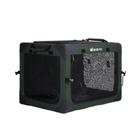 Oxford voyage caisse souple pour animaux de compagnie voiture extérieure sac pour animaux de compagnie pliant boîte pour chien coffre-fort arrière Cage pour animaux de compagnie grand espace