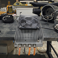 Nouveau kit de conversion moteur EV SUMCONT 220-430VDC 1.5-3KW avec sortie 14/27VDC et convertisseur DC-DC CAN, avec batteries pour voitures