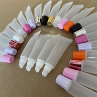 Meibelong — Tubes à lèvres en plastique transparent vide, emballage de Tube souple, plastique PE, vente en gros, 8ml, 10ml, 15ml, 18ml