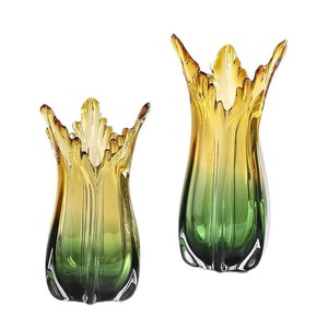 Luxurious Light Modern Gradient Color Glass Tabletop Hydroponic Eco-Friendly Creative <b>Vase</b> - Product Image 5