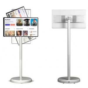 24inch All-in-One Indoor Touchscreen 4K Digital Poster IP65 Floor <b>Stand</b> SDK Text Display Android 11 OS Real-Time Monitoring 1 - Product Image 1