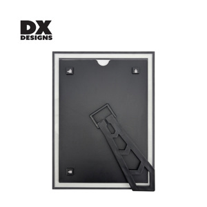 Cadre <span class=keywords><strong>photo</strong></span> en <span class=keywords><strong>verre</strong></span> DX Designs avec support réglable pour affichage portrait ou paysage, compatible avec diverses tailles <span class=keywords><strong>de</strong></span> photos - Product Image 3