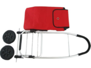 30KG Groothandel Opvouwbare Aluminium Draagbare Winkelwagen Bagagekar Supermarkt <span class=keywords><strong>Trolley</strong></span> Opvouwbare Boodschappenkar - Product Image 3