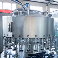 Remplisseuse automatique électrique rotative contrôlée par PLC pour bouteilles en verre de 200 ml avec certification CE pour les boissons moussantes