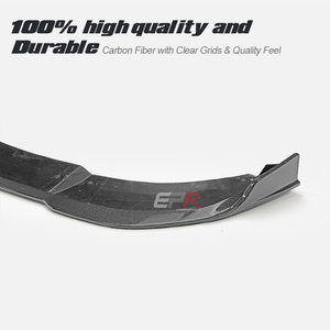 Alerón Delantero de Fibra de Carbono de Lujo EPR para Fiat 500 595 695 Abarth Serie 4 (EPA ATTK Tipo EU 2016-2023 Modelo S4) Fácil Instalación - Product Image 2