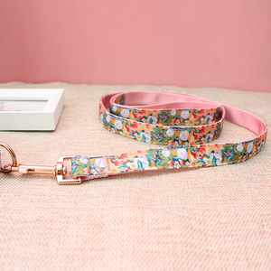 Floral <b>Dog</b> <b>Collar</b> Leash Nylon Breathable Small Medium <b>Dogs</b> Four Seasons Pet Supplies - Product Image 3