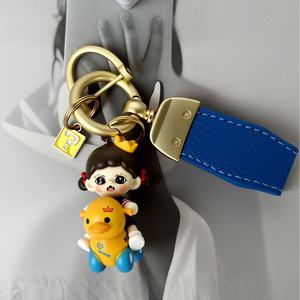 Llavero Creativo con Colgante <span class=keywords><strong>de</strong></span> PVC con Diseño <span class=keywords><strong>de</strong></span> Explosiones Divertidas, Accesorio para Colgar en el Móvil - Product Image 2