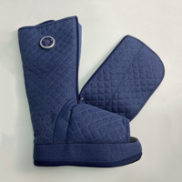 Appareil de massage des pieds et des jambes OEM avec compression par air, contrôle de la durée, adaptateur domestique inclus - Bottes de récupération sportive