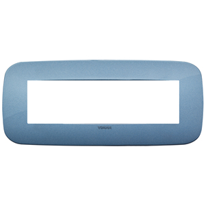 Vimar Wall <b>Switch</b> Plate 210mm Blue Rectangular Frame - Product Image 1