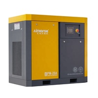 Compresseur d'air à vis rotatif à onduleur 7,5 kW 10 CV haute pression 16 bars 220 V lubrifié à l'huile stationnaire