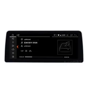 Android 10.0 12.3英寸车载收音机，适用于BMW X1 E84 2009-2015 CIC/NBT系统单元PC导航自动收音机多媒体播放器