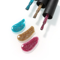 KINNCO-Gel holographique arc-en-ciel série B magnifique et coloré avec vernis à ongles gel UV marque distributeur OEM 10 couleurs