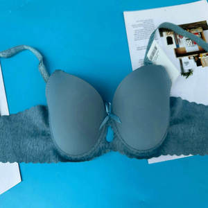 1.15 Dollar modèle YWB084 taille 34-40AB tasse en <span class=keywords><strong>gros</strong></span> tasse lisse couleur unie fille chaude Sexy <span class=keywords><strong>gros</strong></span> seins filles soutiens-gorge avec des couleurs - Product Image 2