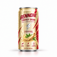 Boisson énergisante au ginseng saveur agrumes sans sucre, bouteille 330 ml, rafraîchissante, pétillante, sportive, protéinée, hydratante
