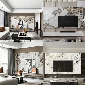 Đánh bóng tráng men mờ tự nhiên Pandora phiến đá cẩm thạch cho Backlit nền tường nhà bếp Countertop cầu thang sàn bảng Top - Product Image 3