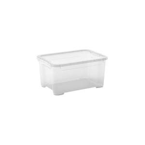 Contenitore in Plastica Trasparente a Forma di T 38X26.5 H. 19CM 14LT - Product Image 1