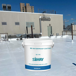 Đàn hồi chống thấm PU lớp phủ phẳng bê tông mái Sealant nước bằng chứng lớp phủ Polyurethane trong suốt lớp phủ chống thấm nước - Product Image 2