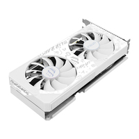 New RTX 4060 Ti 16G White Gaming Desktop Graphics Card for Workstation