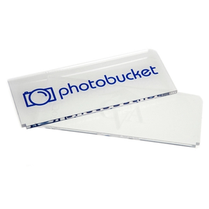 Biểu tượng tùy chỉnh & kích thước rõ ràng Acrylic Snowboard trượt tuyết Ice Wax scraper - Product Image 1