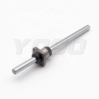 Eje estriado de precisión SLF016 de 16 mm con brida de bolas, alta capacidad de carga, para robot SCARA, eje Z