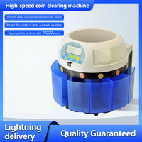 Machine de tri et de comptage automatique de pièces de monnaie, grand écran LCD, acier, personnalisable, accessoires pour équipements de divertissement